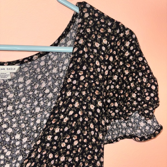 AE Flowy Vintage Floral Print Sundress - Picture 2 of 4